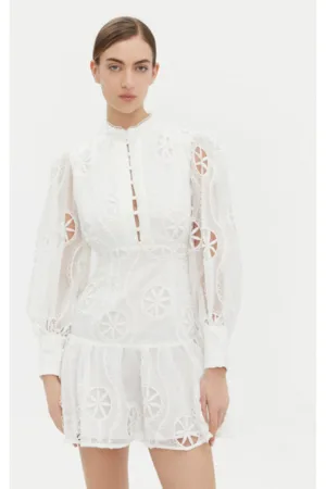 Rochie dama -  304921513 - Poliester - Alb