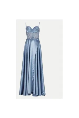 Rochie dama - 304926334 - Poliester - Albastru