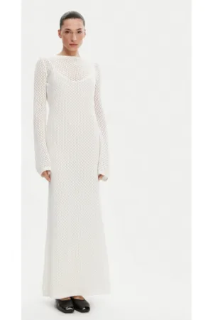 Rochie dama - 304928215 - Bumbac - Bej