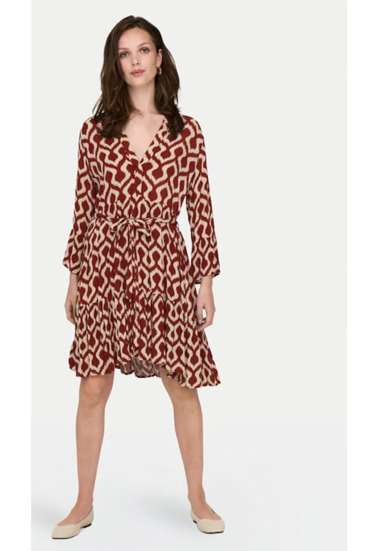 Rochie dama -  304928451 - Viscoza - Rosu