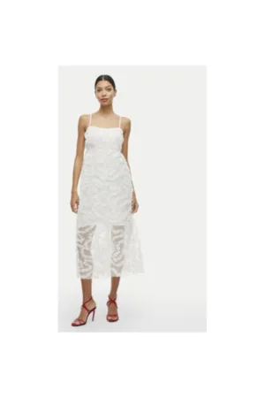 Rochie dama -  304931956 - Poliester - Alb