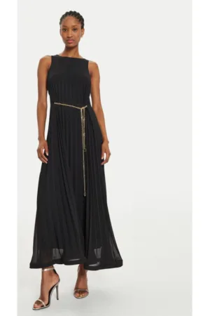 Rochie dama - 304950179 - Poliester - S INTL - Negru
