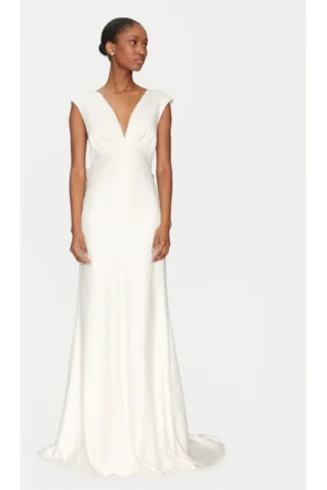 Rochie dama - 304950643 - Poliester reciclat/Poliester - Alb