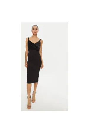 Rochie dama - 304956096 - Poliester - Negru