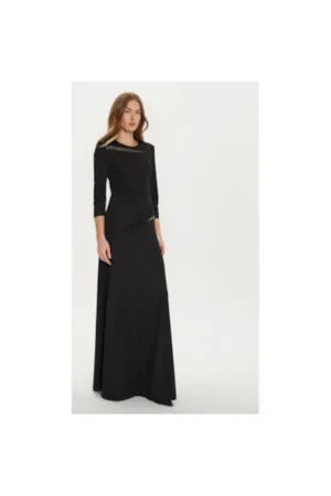 Rochie dama - 304956157 - Poliester - Negru