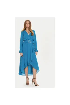 Rochie dama - 304956195 - Poliester - Albastru