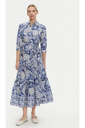 Rochie dama -  304969034 - Bumbac - Albastru