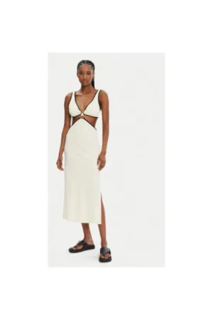 Rochie dama - 304990649 - Nylon/Elastan - Bej