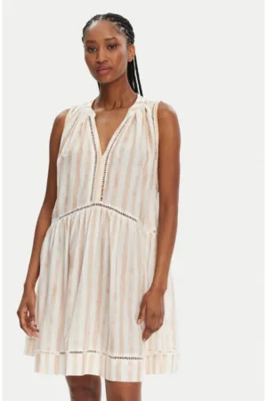 Rochie dama - 304990694 - Bumbac organic - Bej