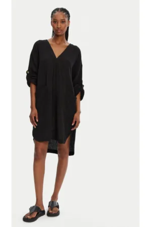 Rochie dama - 304990731 - Bumbac - Negru
