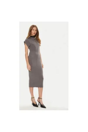 Rochie dama - 304991141 - Poliester/Rayon - Gri