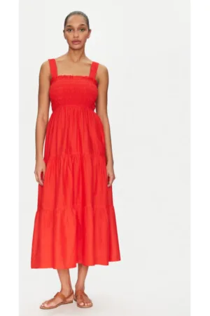 Rochie dama -  305002143 - Bumbac organic - Portocaliu