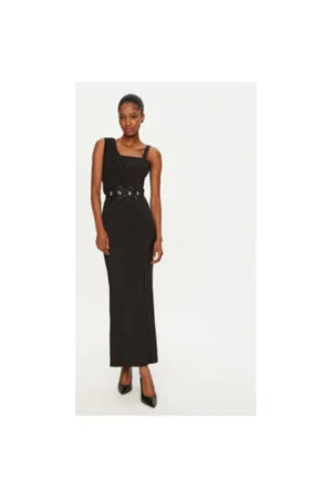 Rochie dama - 305018038 - Poliester - Negru