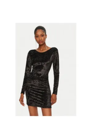 Rochie dama - 305018090 - Poliester - Negru