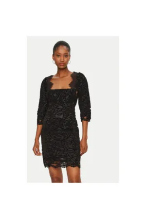 Rochie dama - 305018113 - Poliester - Negru