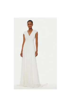 Rochie dama - 305031501 - Acetat/Viscoza - Alb