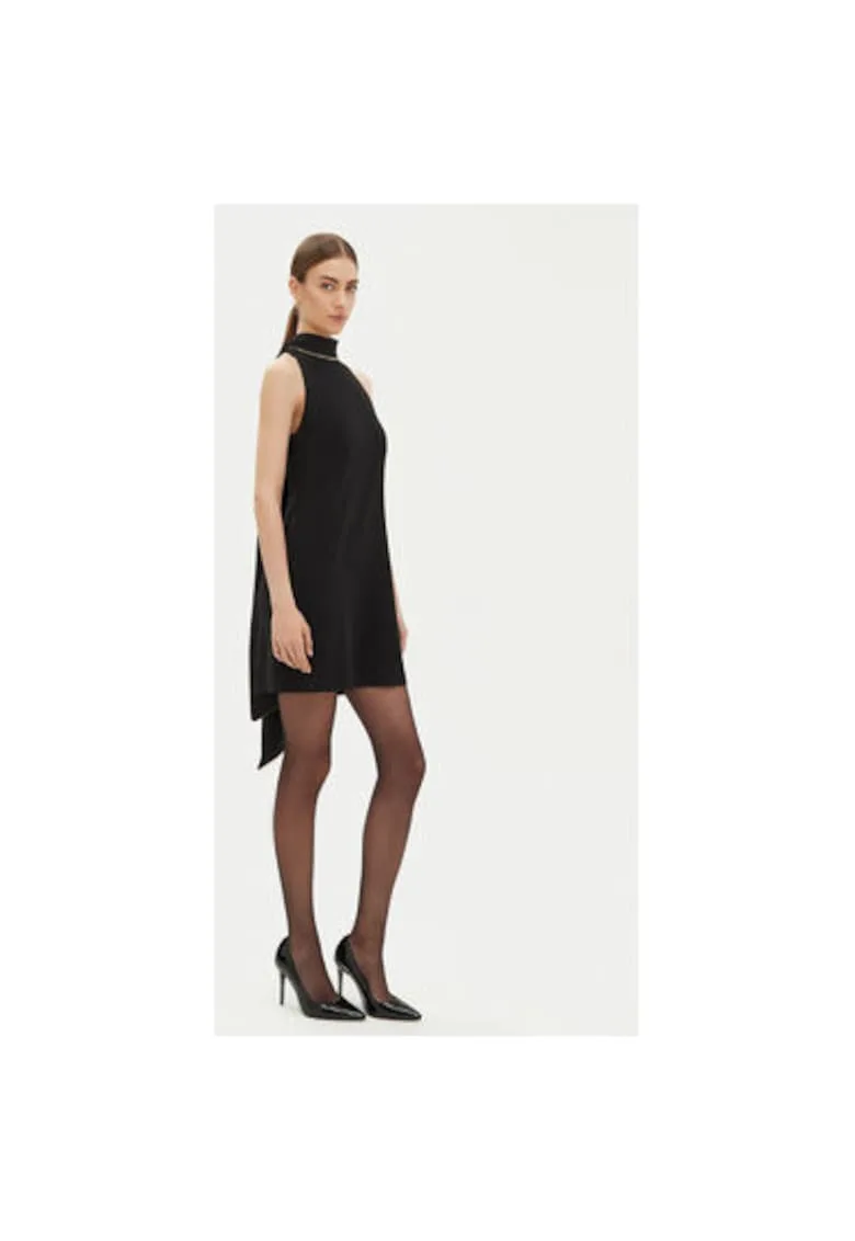 Rochie dama - 305062697 - Poliester - Negru