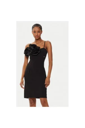 Rochie dama - 305119094 - Poliester - Negru