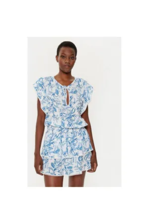 Rochie dama - 305150745 - Viscoza - Alb