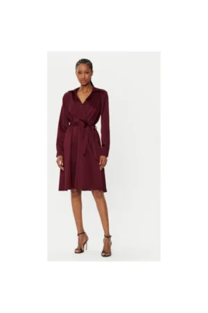 Rochie dama - 305165152 - Poliester - Rosu
