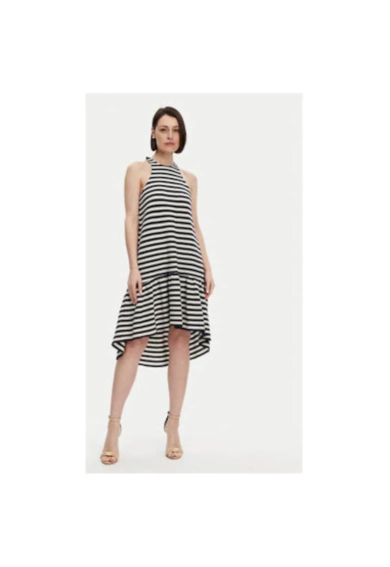 Rochie dama - 305170767 - Bumbac/Poliester - Albastru