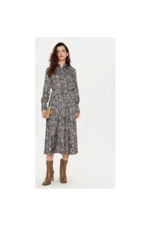 Rochie dama - 305183095 - Poliester - Gri