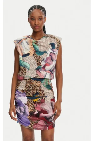 Rochie dama -  305216366 - Bumbac - Multicolor