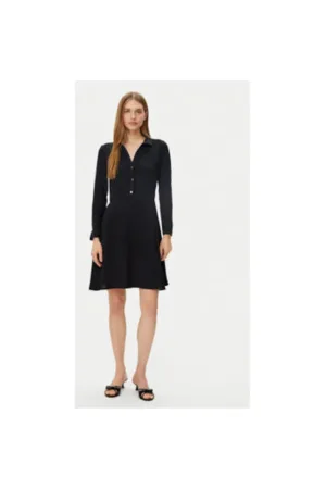 Rochie dama - 305253378 - Poliester - Negru