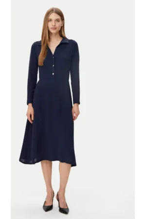 Rochie dama - 305253385 - Poliester - Albastru