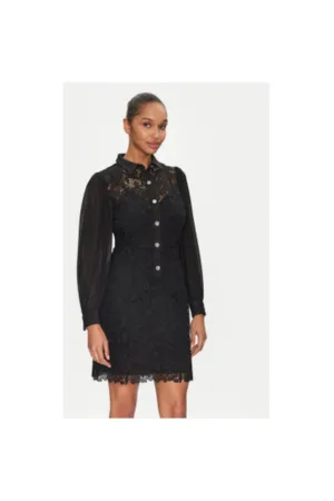 Rochie dama - 305253439 - Poliester - Negru