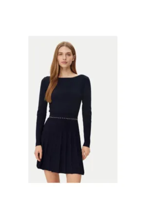Rochie dama - 305253453 - Viscoza/Poliamida - Albastru