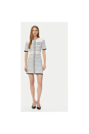 Rochie dama - 305253460 - Viscoza/Poliester - Alb
