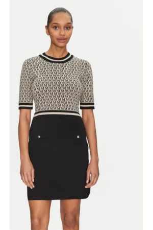 Rochie dama - 305253477 - Viscoza/Poliamida - Bej