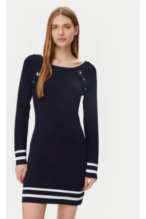 Rochie dama - 305253514 - Viscoza/Poliamida - Albastru