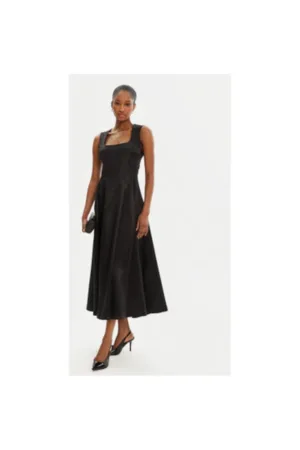 Rochie dama - 305265432 - Viscoza - Negru