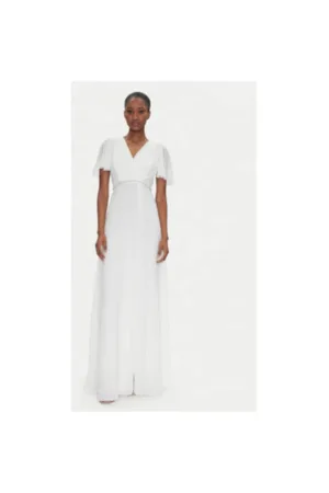 Rochie dama - 305265449 - Poliester - Alb