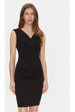 Rochie dama - 305265548 - Poliester - Negru