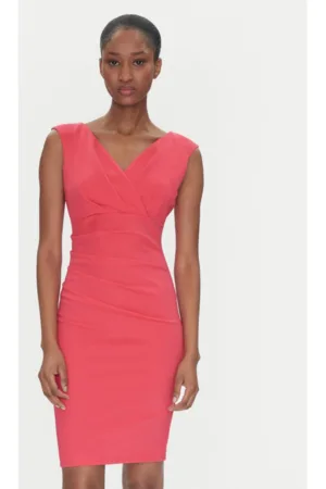 Rochie dama - 305265593 - Poliester - S INTL - Roz