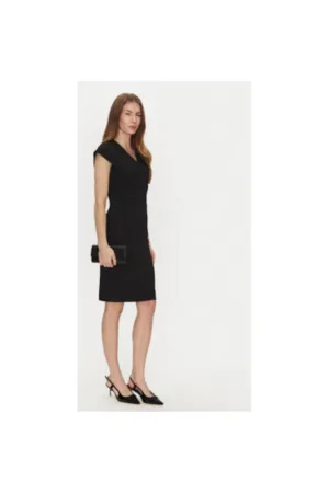 Rochie dama - 305266132 - Poliester - Negru