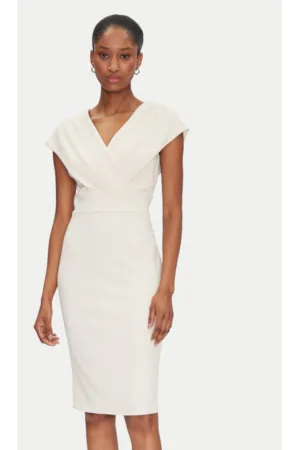 Rochie dama - 305266163 - Poliester - Bej
