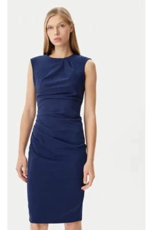Rochie dama - 305318145 - Poliester - Albastru