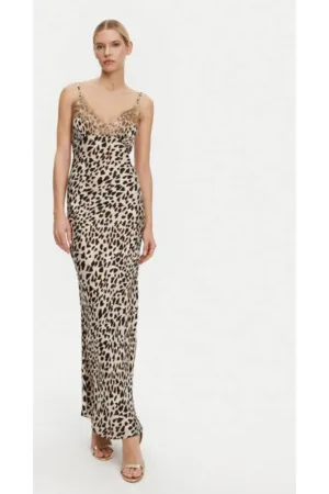 Rochie dama - 305340955 - Viscoza - Bej
