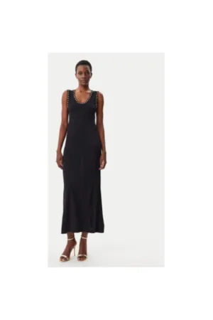 Rochie dama - 305350640 - Viscoza/Nylon - Negru