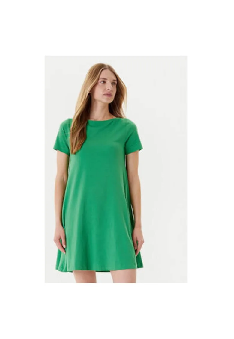 Rochie dama 3Z1RDV01E - Bumbac - Verde