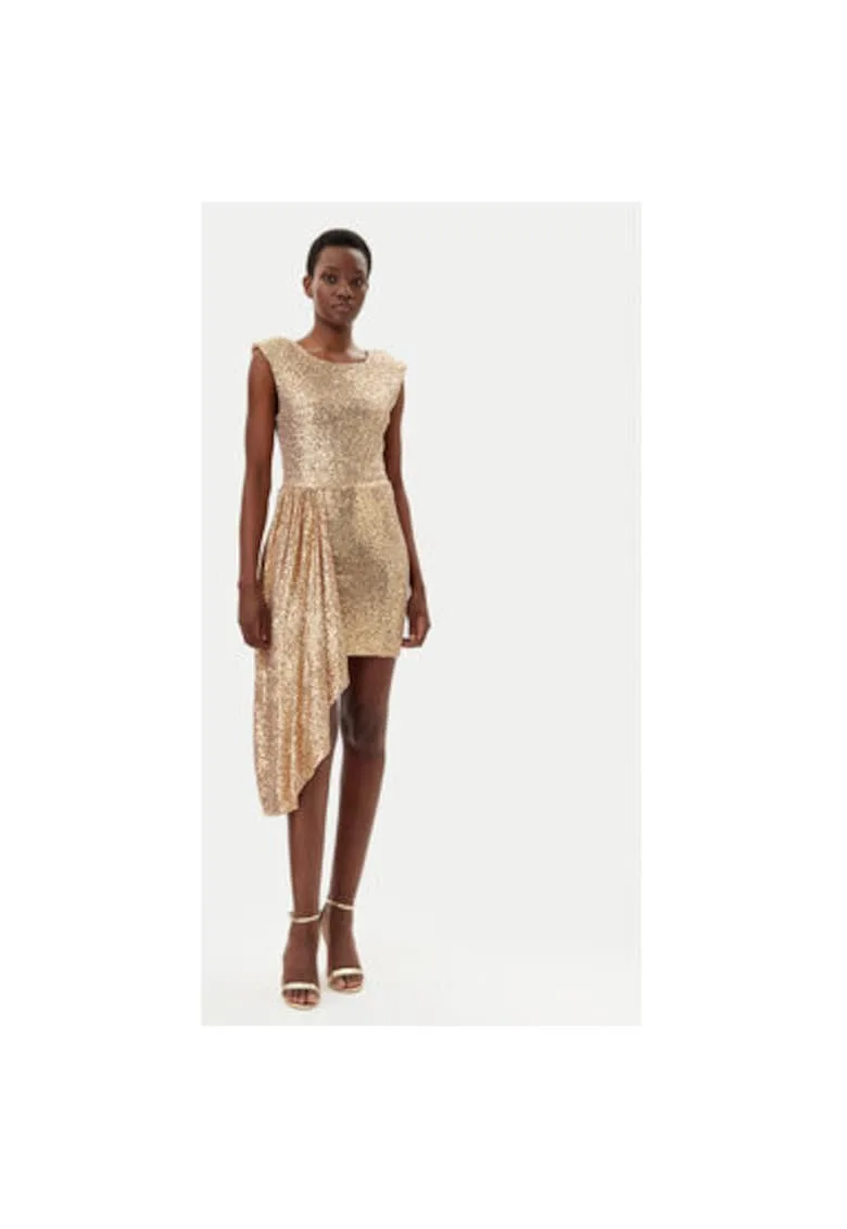 Rochie dama 511FD14008 - Poliester - Auriu