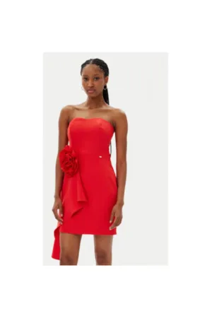 Rochie dama  511FD15034 - Poliester - Rosu