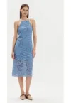 Rochie dama -  52292 - Albastru - Nylon
