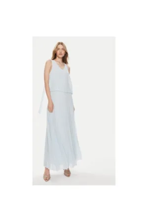 Rochie dama -  52799 - Albastru celest - Poliester