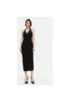 Rochie dama  53-3403 - Poliester reciclat - Negru