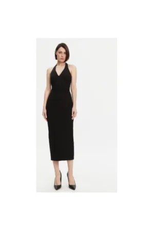 Rochie dama  53-3403 - Poliester reciclat - Negru